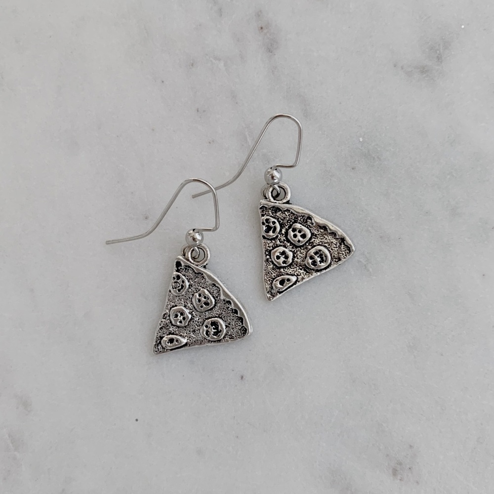 Pizza Earrings